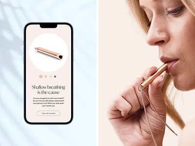 Komuso Mobile Website Design animation balance branding design graphic design health interface mental health minimalism mobile mobile design mobile website relaxation responsive website ui user experience user interface ux web design wellness