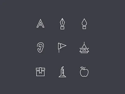 Custom icons for my 2014 CV custom icons line