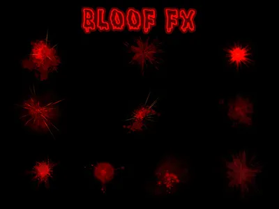 Blood FX blast blood effects fx game effects hits isolated liquid magic particles effects red sci fi spot light spotlight sprite sheet star effects