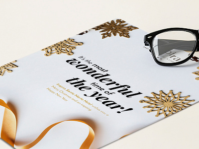 Christmas Card for Inspira Hotel card christmas christmas card communication design flyer font graphic hotel illustration invite type typography