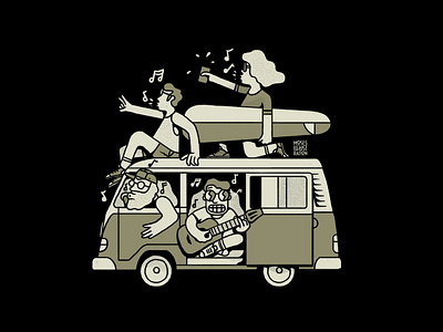 Onward! design illustration logo