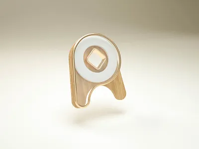 C4D logo c4d design gold logo