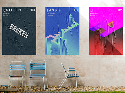 Isometric Posters - Vol.1 abdallahhelmy behance branding creative creativroom design designers dribbble icon illustration isometric isometric design logo outdoor packaging photoshop posters typography ux vector