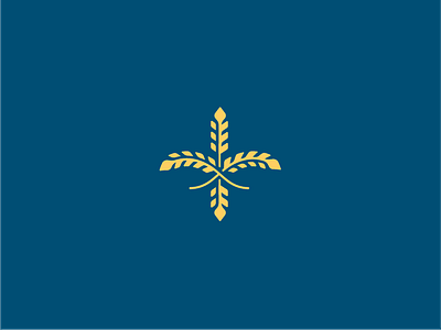 Fleur-de-wheat fleur de lis