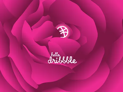 Hello dribble art branding design flat graphic artist graphic design illustration logo typography