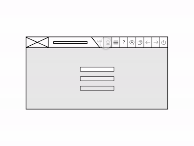 Course Navigation 001 adobe xd animation clean design elearning flow gif interaction layout minimal navigation menu ux ux animation wireframe