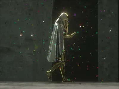 Celebration 3d art c4d daz glossy octane