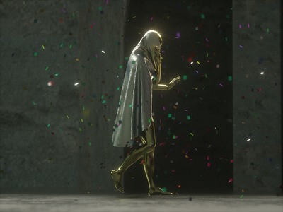 Celebration 3d art c4d daz glossy octane