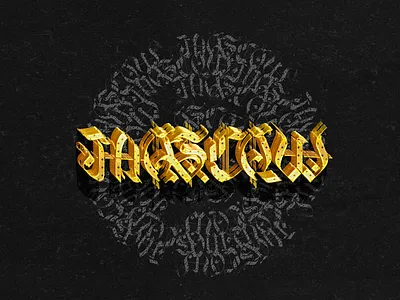 Moscow'18 blackletter calligraphy calligraphy and lettering artist capital customfonts gold lettering logo modernletter webdesign website worldcup