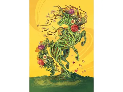 Year of the Horse for McDonalds chinese new year cny horse lunar new year marketing mcdonalds photoshop