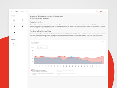 Red Box 2 builder dashboard design page builder ui ux uxui uxuidesign web