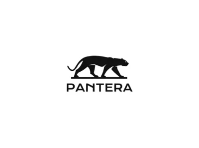 Pantera animal black cheetah cougar design jaguar lion logo panther puma tiger
