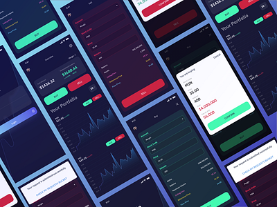 Stock Trade Platform app ui appdesign platform stock trader traders trading