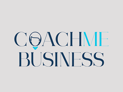 Coach Me Business logo advertising branding design business logo graphic design logo design