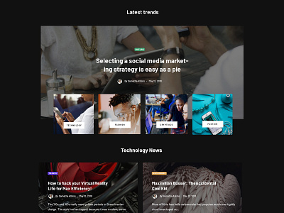 News Layout blog business corporate landing magazine minimal promo themeforest ui ux web wordpress