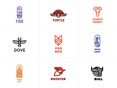 Best. One day. One logo. Month 3 best brand bull buy dove field fox last spark light light box lighthouse logo logoground logos one day one logo rabbit rooster sell turtles wave