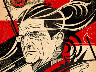 Fabio Capello design graphic illustration koichi fujii portrait soccer sport