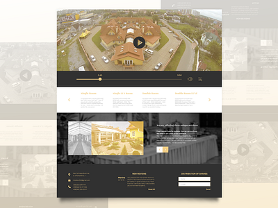 redesign for the hotel "Kiev 365" app branding design graphic hotel icon ios landing page lettering minimal mobile type typography ui ui ux ui ux design ux web website white