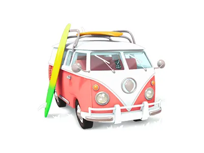 Van 3d game gameart illustration maya van