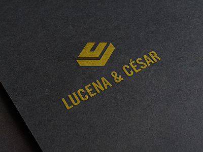 Lucena & César Logo design finance it logo logotype square