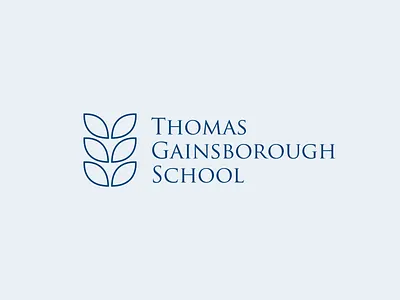 Thomas Gainborough School Logo branding design logo logodesign