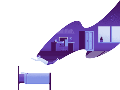 After a Long Day bed illustration illustrator long day tired vector