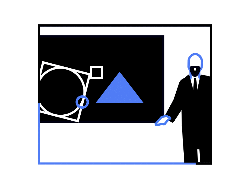 Professor 2d after effects animation design dynamic visual communication graphic design illustration mograph motion motion design motion graphics shapes vector