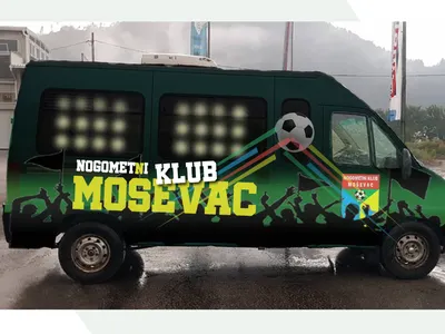 Van wrap soccer club van wrap