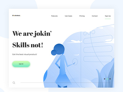 Illustration + Interface usage adobe art crypto currency design gradient illustration ui