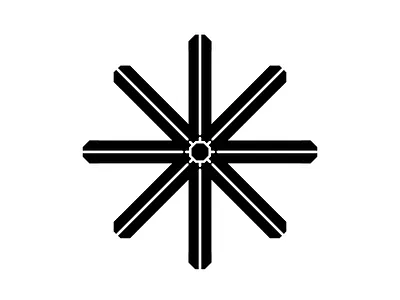 A Geometric circle design geometric graphic design illustration lines minimal