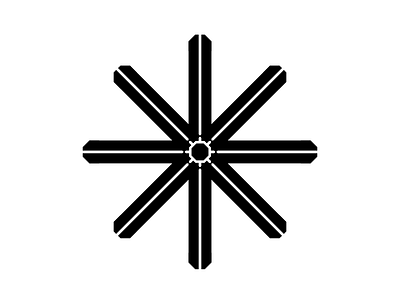 A Geometric circle design geometric graphic design illustration lines minimal