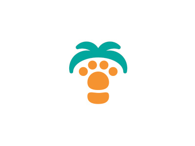 Island Pet Shop animal cat coconut dog foot leaf palm print trunk