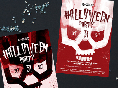 Halloween club club night costume costume party halloween halloween bash halloween carnival halloween flyer halloween poster october party poster pumpkin retro scary skull vintage