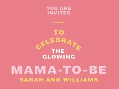 baby shower type invitation