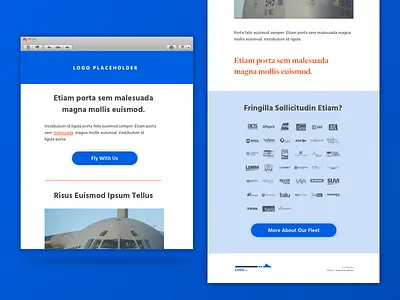 Simple Email Layout branding branding agency collateral cta email email campaign inbox marketing newsletter prototype pyxl