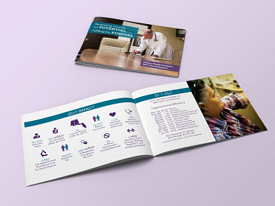 Victory Health Partners Annual Report annual report annualreport art direction creative direction design healthcare non profit non profit organization print design pro bono publication design