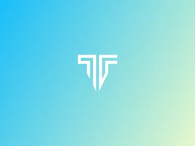 'T' Logo design logo design logomark