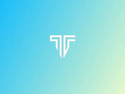 'T' Logo design logo design logomark