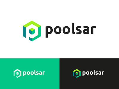 Logo Poolsar / Logo P branding design logo p