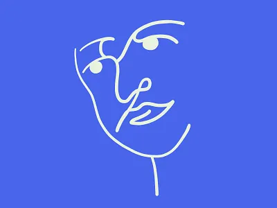 Contour Study character characters contour design face flat illustration lines linework people portrait vector