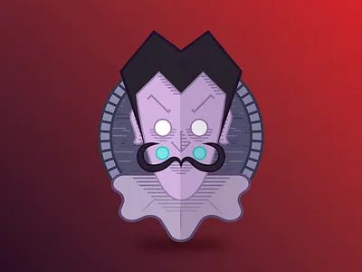 Spooky Halloween Joker halloween illustration