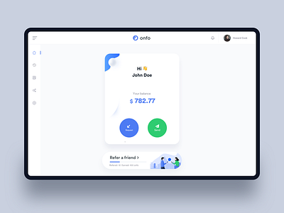 Payment home animation app clean dashboard design finance food gif interaction interface ios johnyvino minimal mobile money principle send ui ux