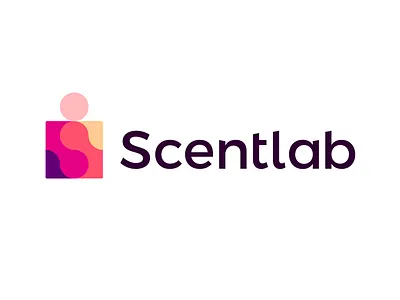 Scentlab, selective perfumery shop logo design aroma bottle colorful creative fashion flat 2d geometric fragrance fragrant essential oils lab laboratory letter mark logo logo design monogram parfum parfume perfumes perfume perfumer perfumery s scent vector icon mark symbol