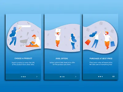 Onboarding screens. app app based colour design illustration interface onboarding screens ui user interface