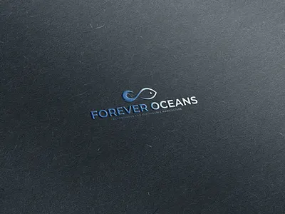 New concept logo for Forever Oceans! adobe brandidentity branding graphcdesigner graphicdesign illustration illustrator inspire logotype