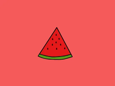 Melon draw fruits illustration melon water melon