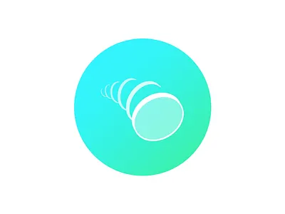 Coin Toss Icon gradient icon svg ui