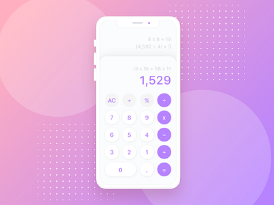 Daily UI #8 calculator daily ui design rachel manhardt sketch ui