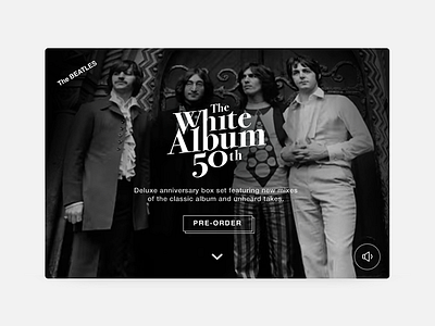 Daily UI #075 - Pre-Order challenge daily design interface music typography ui ux website wireframe