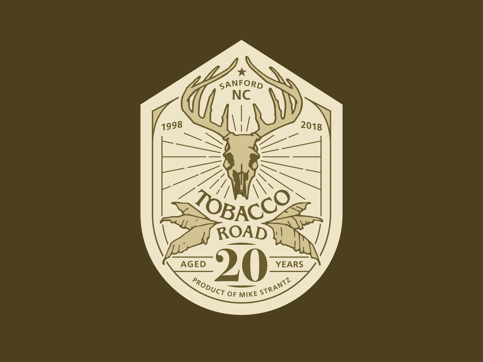 tobacco road logo Tobacco Road 20th Anniversary Logo by Jacob Voigt for Dog Ear Inc on  Dribbble